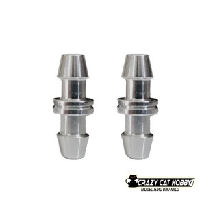 Prolunga per Tubo Silicone in Ergal 7075-T6 - Rc Project (rcpj-a001) 7700000000026