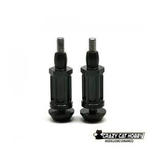 Rc Project Kit Supporti Ammortizzatori +5 in Ergal 7075-T6 per Kyosho MP10 - rcpj-kymp10-006 - 1020000000069