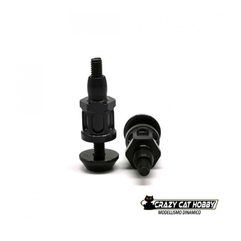 Ergal 7075-T6 Shock Standoff Kit for Kyosho MP10 - rcpj-kymp10-004