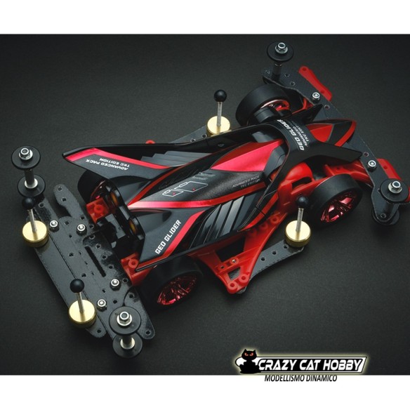 Mini 4wd Advanced Pack Mini 4WD Geo Glider Advanced Pack TKC Edition FM-A - TAMIYA TA92448