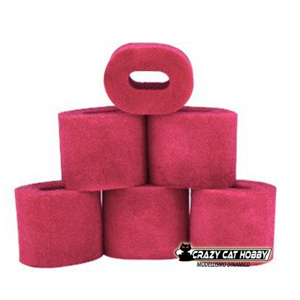 Spugne Filtro Aria Preoliate Ricambio Filtro Ultimate Airmax (6 pz) - UR0529-6 - 8435127322391