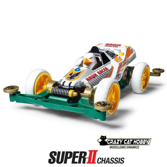 Mini 4wd Hawk Racer Telaio Super II - TAMIYA 18087