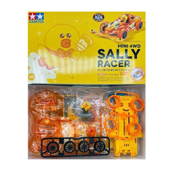 Mini 4WD Line Friends Sally Racer Special Edition VZ chassis - TAMIYA 92452 - 4950344924523