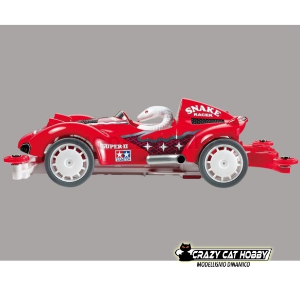 Mini 4WD Year of the Snake 2025 Special New Years Edition Super-II Chassis - TAMIYA 95679