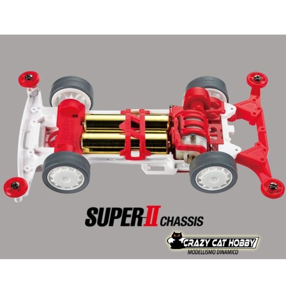 TAMIYA 95679 Mini 4WD Year of the Snake 2025 Special New Years Edition Super-II Chassis