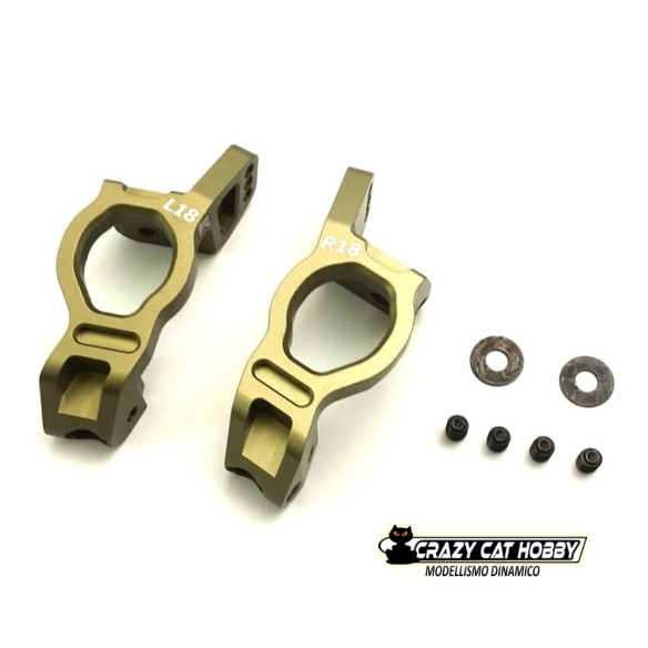 Genuine Aluminum Front Hub Carrier 18° (IF710) Kyosho Inferno MP11