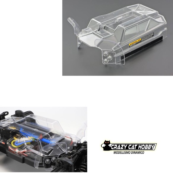 Tamiya TT-02 Cover Protezione Telaio - Articolo 22023 OP-2023