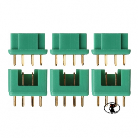 AM-617-3P Multiply MPX Multiplex connector for receivers, battery, on-board electronics. pack 3 pairs