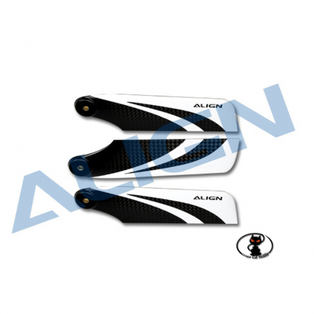 Set of 3 tail blades for 3 blades-tail rotor HQ1050C Align