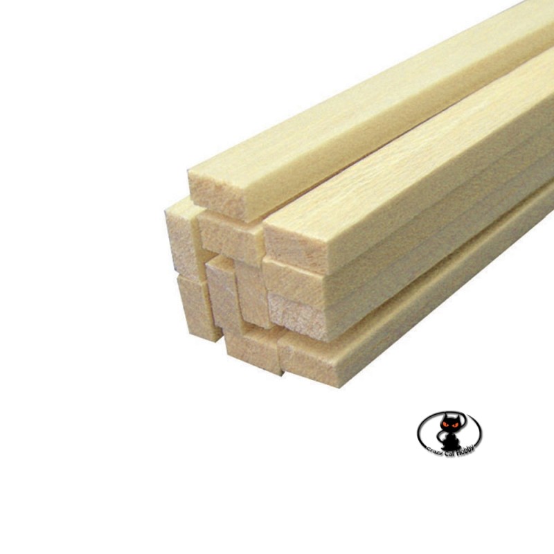 Listelli di balsa mm 2x8x1000