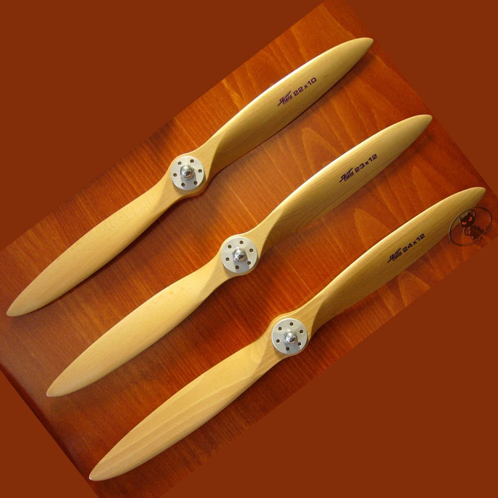 11221021 wooden propeller 22x10 bipala brand Fiala very high quality very light top performance balanced at the factory