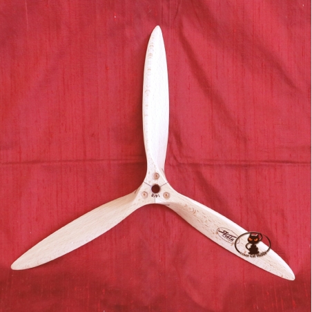 wooden propeller 16x83 blades Fiala brand high quality very light top performance balanced at the factory
