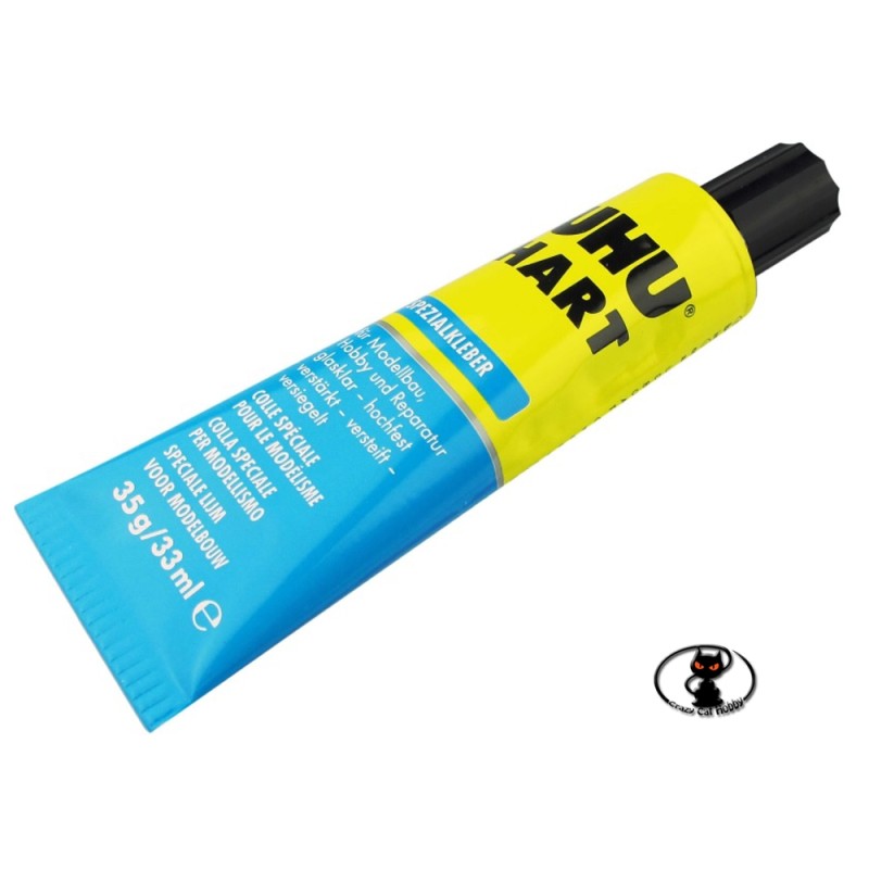 UHU HART transparent glue 45510 well-known glue in the field of model making to glue all types of wood
