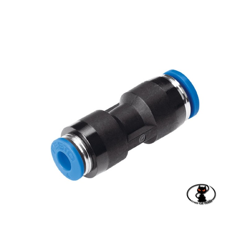 Festo straight fitting with 4 mm quick couplings