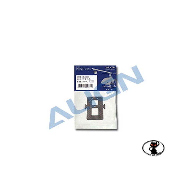 Supporto in carbonio per batteria T Rex 450 Align