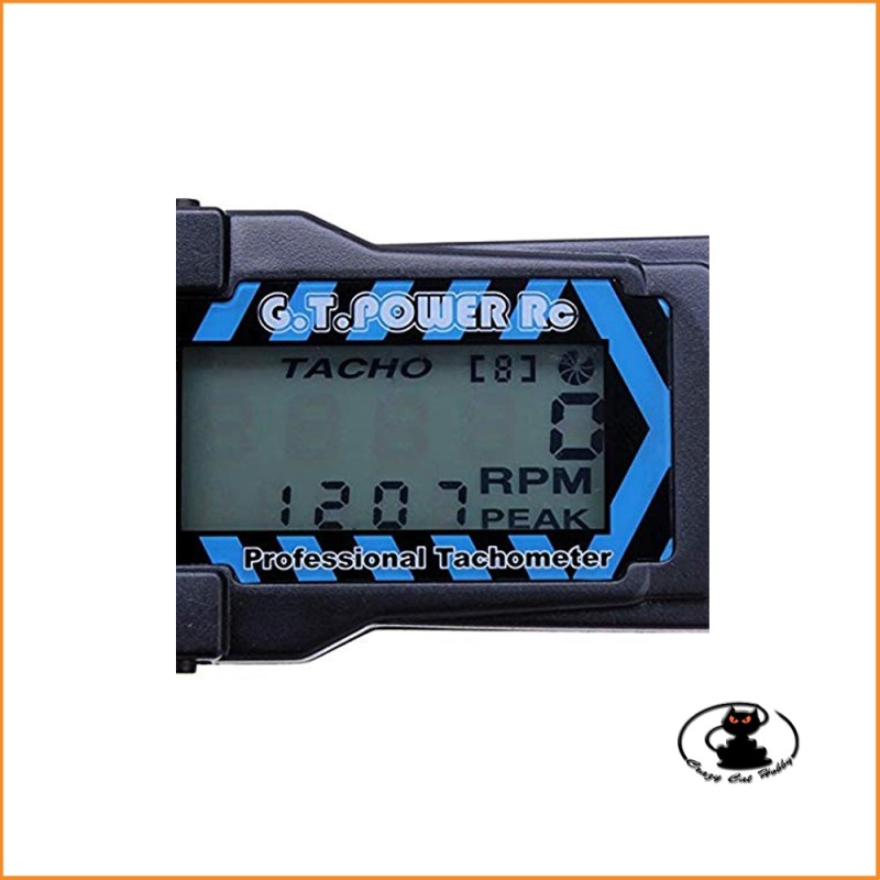 RPM meter tachometer for propeller