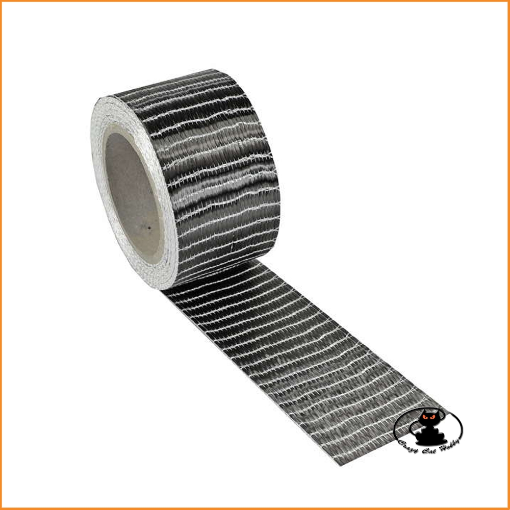 R & G Unidirectional carbon tape 250 gr / m² 50 mm x 2 m 112601-2001592