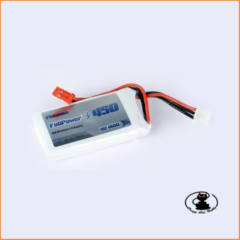 Batteria Lipo 2S 450 mah 90C FullPower Platinum