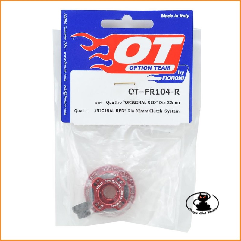 Fioroni Option Team Clutch Quattro Original Red ø 32mm OT-FR104-R32