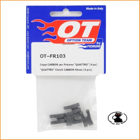 CEPPI RICAMBIO CARBON FRIZIONE QUATTRO RED OPTION TEAM by FIORONI - OT-FR103