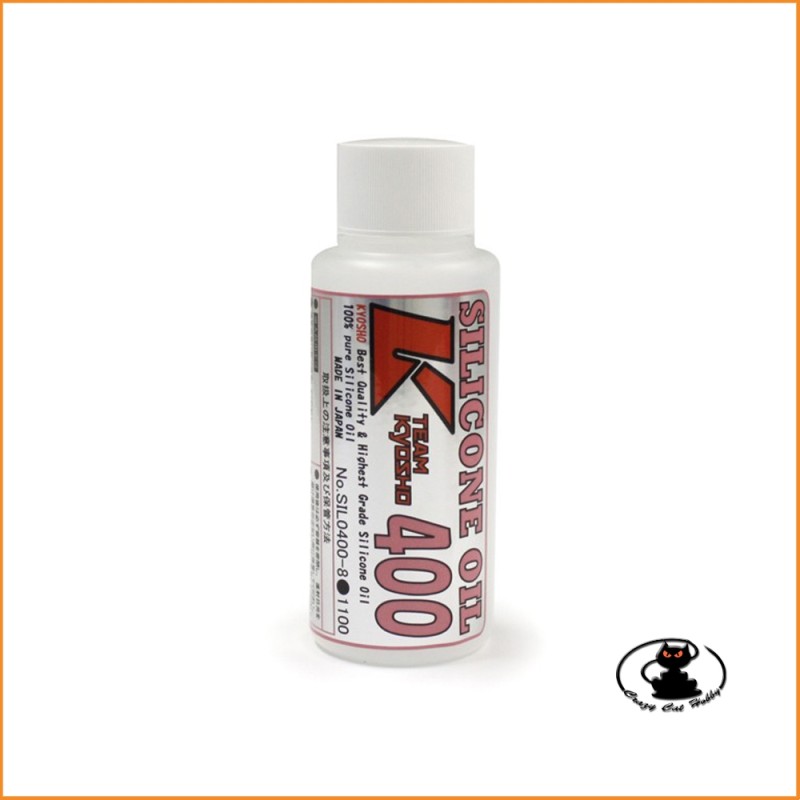 400 CPS Olio al silicone per ammortizzatori (80cc) Kyosho SIL0400-8