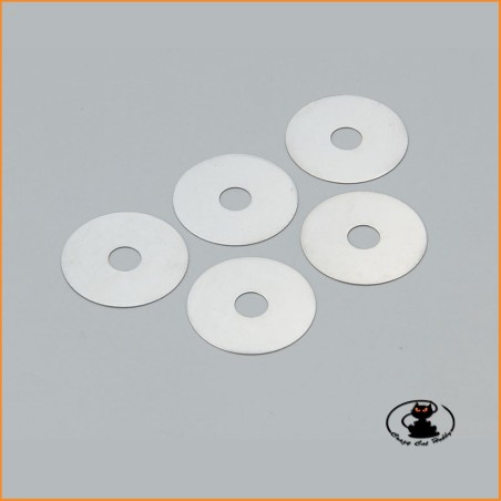 Shims 5x20x0,2 mm 5 pcs Kyosho 96774