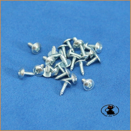 Self-tapping screws flanged head ø2.5x10 mm