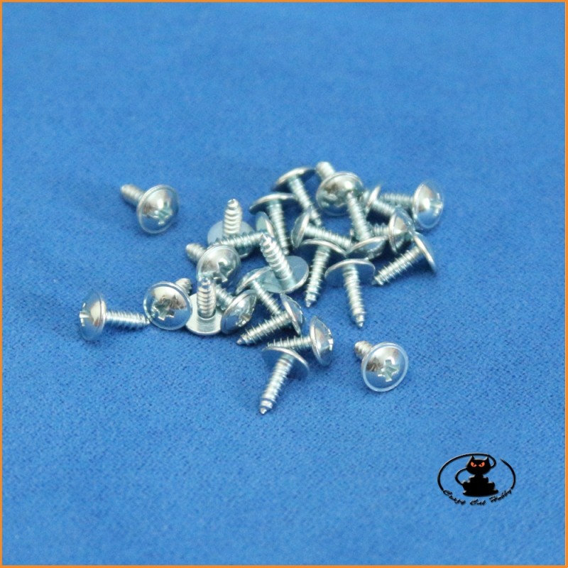 Viti autofilettanti testa flangiata 3x12 mm