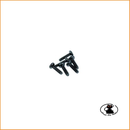 Self-tapping screws for plastic 3x11 mm - 6 pieces - Absima 1230365