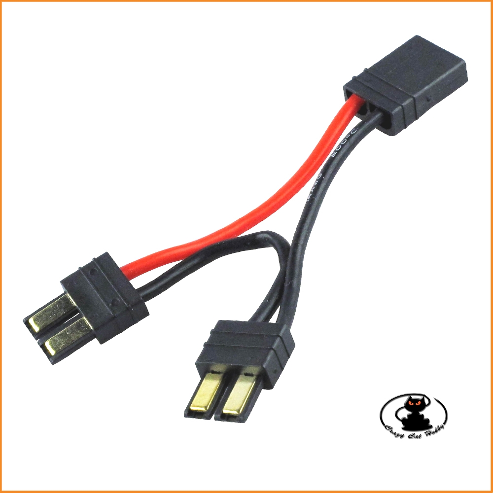 batterie series connection cable with traxxas connectors - 600136 - Yuki Model