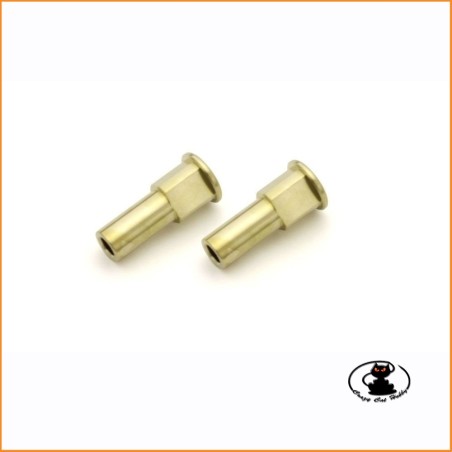 IFW611-1 Brass Front Hab Carrier Bush +-1 Kyosho Inferno MP10