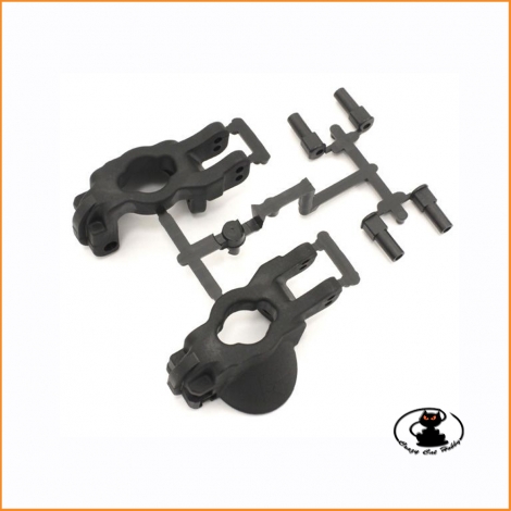 IFW468B Front Hub Carrier Set 17.5° Kyosho Inferno MP10/9