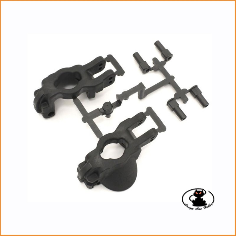 IFW468B Front Hub Carrier Set 17.5° Kyosho Inferno MP10/9
