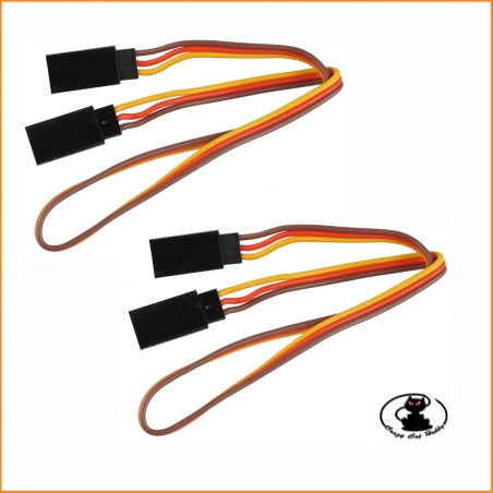 Extension Cable for Servo UNI 60 cm -  2 pieces - 600029 Yuki Model