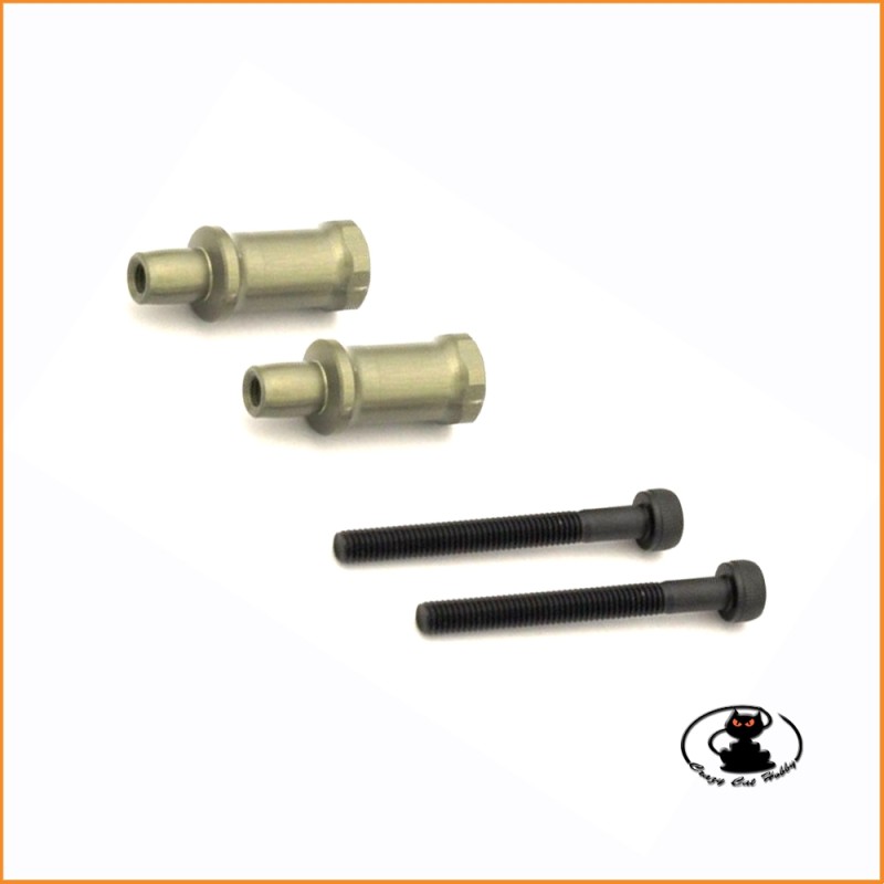 IFW612 Light Weight Long Shock Bush Rear -Kyosho MP10