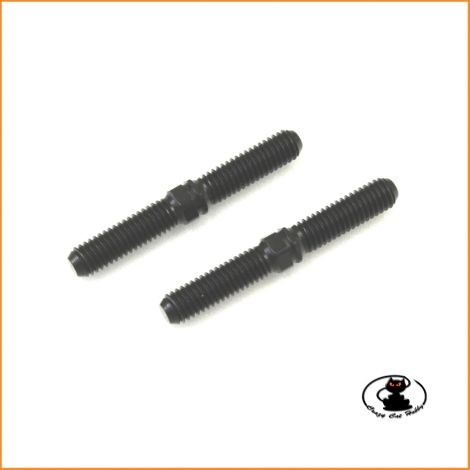 Hard Rear Upper Adjust Rod (2 pcs) Kyosho MP7.5/9/10 - IF287