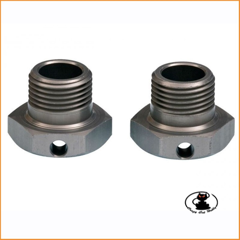 E0239 Wheel Hubs 17 mm 2pcs - Mugen MBX8 MBX7 MGT7