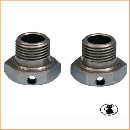 E0239 Wheel Hubs 17 mm 2pcs - Mugen MBX8 MBX7 MGT7