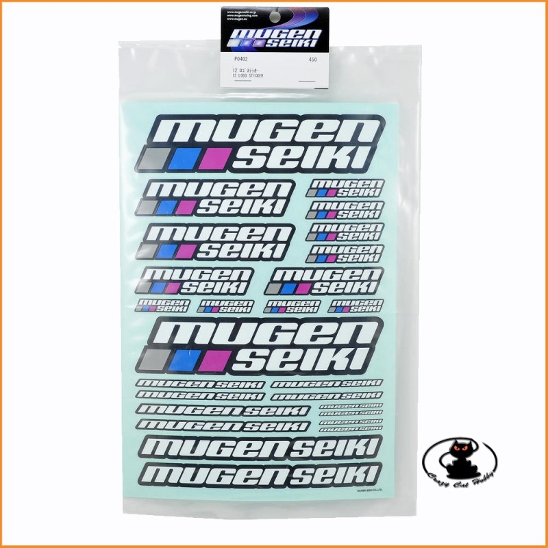 P0402 foglio adesivi Mugen