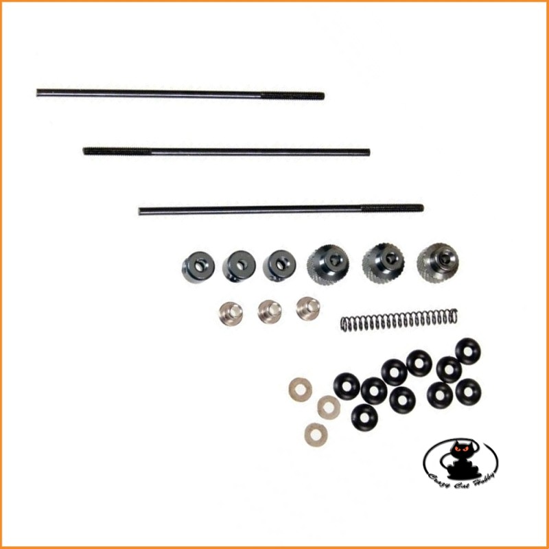 E2805 Set tiranteria freno gas Mugen MBX7-8