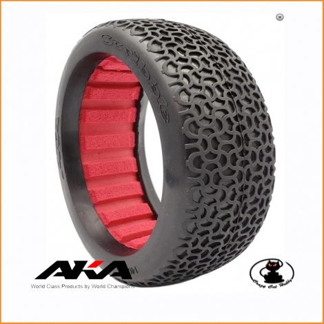 Gomme AKA 1:8 Scribble soft long wear bulk 1 piece only tire