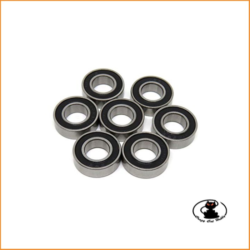 Ball bearing 6x13x5 mm 2RS - 1 piece