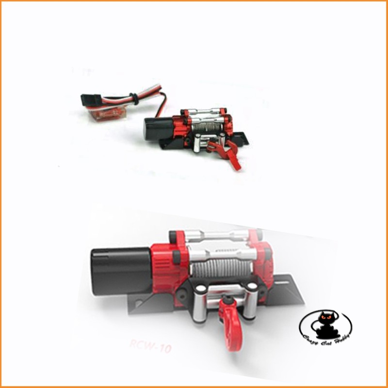 Verricello Scaler 1:10 in alluminio con centralina waterproof