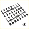 E2108 eccentrici e spessori braccetti Mugen MBX8-7-MGT