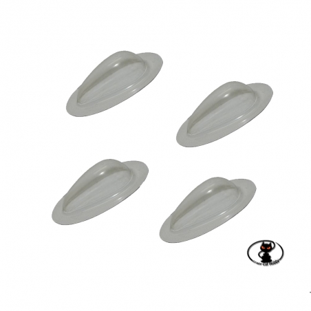 119451-Drip lens for navigation lights mm. 25x11x6 for reproductions of planes and helicopters, Optotronix brand