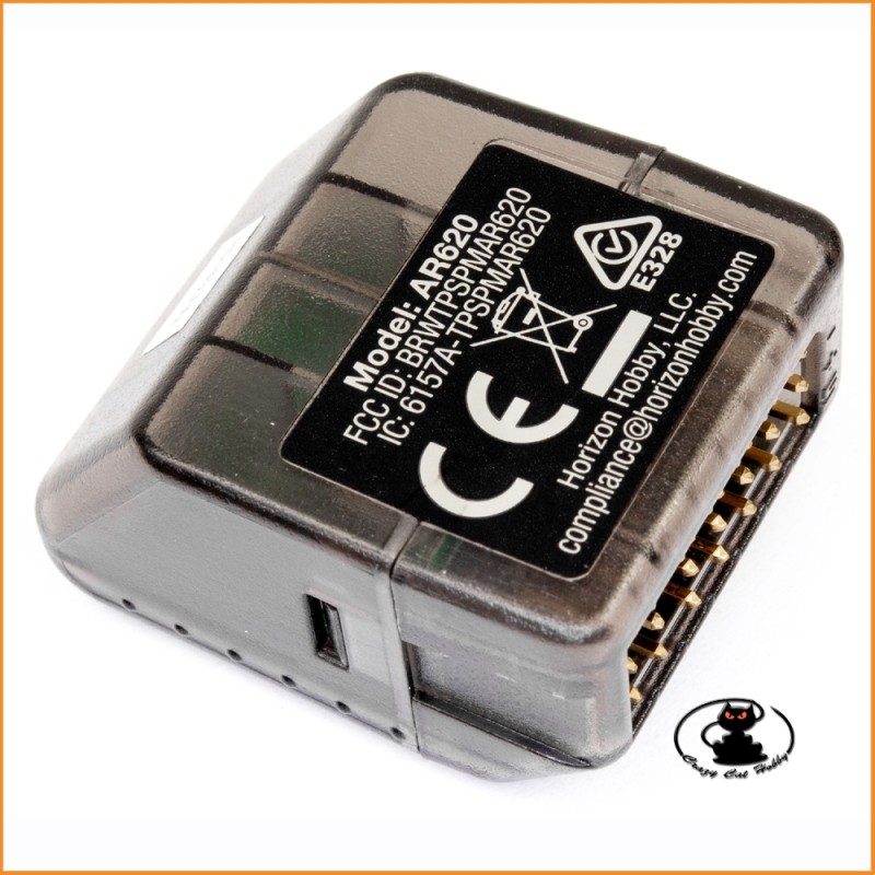 AR620 6-channel DSMX DSM2 Full Range receiver - Spektrum SPMAR620