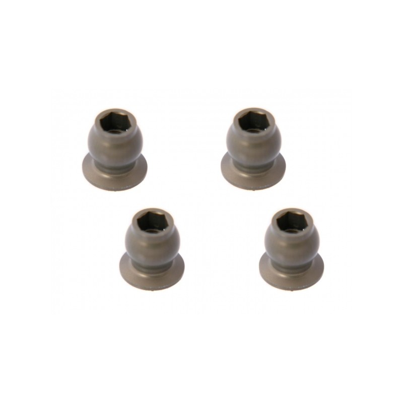 T2805 Al. pivot ball 6mm (4PZ)  Mugen Seiki