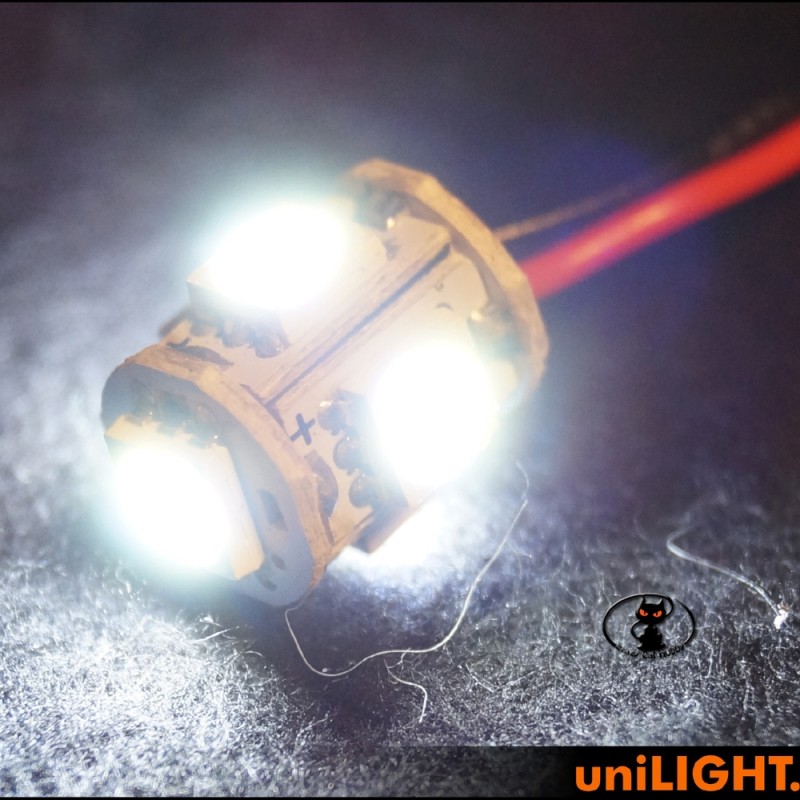 Anti collision light 360 ° horizontal beacon white