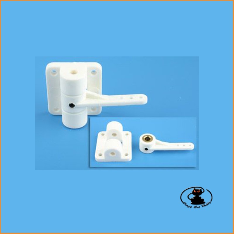 Supporto Carrello Anteriore Sterzante Asse 4 mm - aXes - 113528