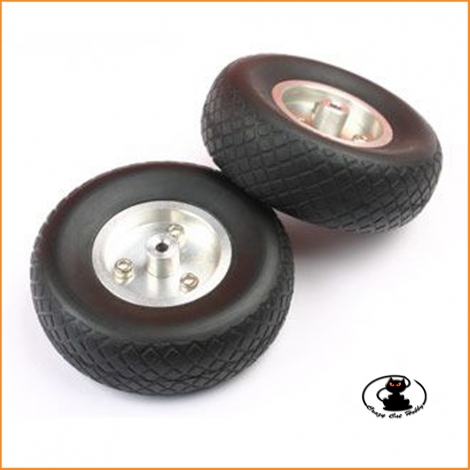 Air Diamond Wheels with 76 mm Aluminum Rim (2 pcs) - aXes - 113512